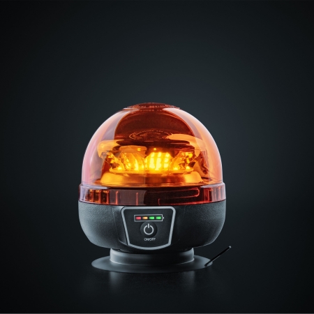 Strands Big Energy Kannettava Pyörivä Varoitusvalo Oranssi Linssi ryhmässä Autohifi / LED-valaistus / LED-valot / Varoitusvalot @ BRL (872850976)