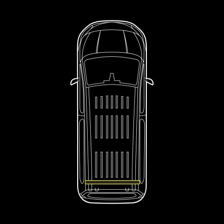 Strands takavalot, Volkswagen Transporter T7 ryhmässä Uutuudet osoitteessa BRL (872RBS487428AAR)