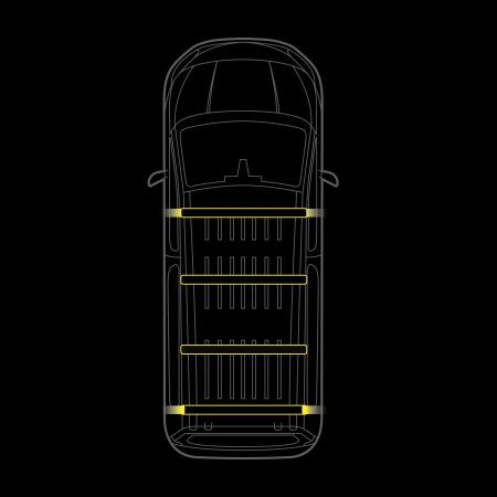 Strands Cruise Light C-Rack, Mercedes Vito 2014- ryhmässä Autohifi / Mikä sopii autooni / Mercedes / Vito / Vito 2014-2023 @ BRL (872RRS2845440)