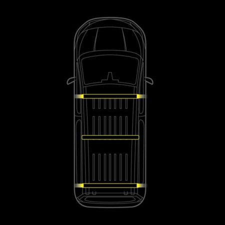 Strands Cruise Light C-Rack, Volkswagen Transporter T7 ryhmässä Autohifi / Mikä sopii autooni / Volkswagen / Transporter / Transporter T7 2022- osoitteessa BRL (872RRS4874340)
