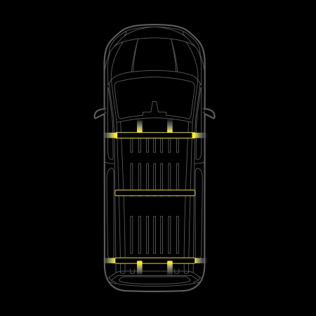 Strands Cruise Light C-Rack, VW Caddy Cargo 2021- ryhmässä Autohifi / Mikä sopii autooni / Volkswagen / Caddy / Caddy Mk5 2022-2023 / Muut Caddy Mk5 2022-2023 @ BRL (872RRS4877344)