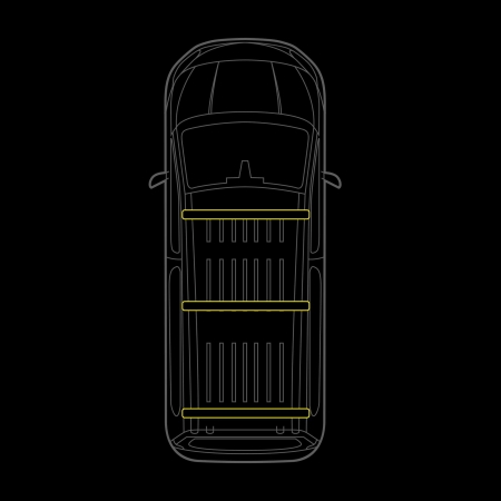 Strands Cruise Light C-Rack, KIA PV5:lle ryhmässä Autohifi / Mikä sopii autooni / Kia / PV5 / PV5 2025- osoitteessa BRL (872RRS5250300)