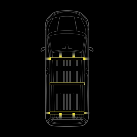 Strands Cruise Light C-Rack, KIA PV5:lle ryhmässä Autohifi / Mikä sopii autooni / Kia / PV5 / PV5 2025- osoitteessa BRL (872RRS5250344)
