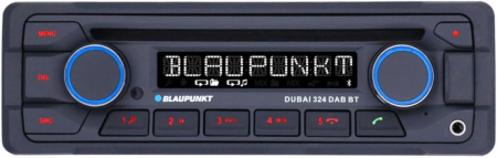 Blaupunkt Dubai 324 DAB BT, 24V stereo DAB: llä ja 2 paria alhaisen tason 4V ryhmässä Tarvikkeet @ BRL Electronics (873DUBAI324DABBT24V)
