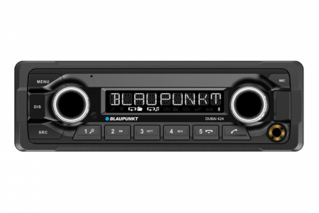Blaupunkt Dubai 424, kestävä 24V stereo ja 3 paria matalatason lähtöjä ryhmässä Tarvikkeet @ BRL (873DUBAI424)