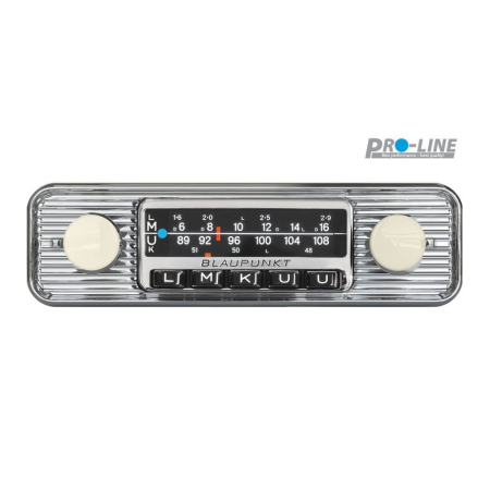 Blaupunkt Frankfurt Stereo Classic, moderni 70-luvun retrostereot ryhmässä Autohifi / Autostereot / 1-din osoitteessa BRL (873FRANKFURTSTEREOCLASS)