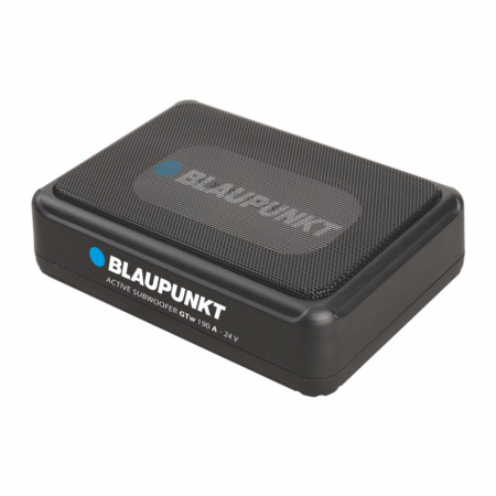 Blaupunkt GTw 190 A 24 Volt, aktiivinen 5x8 tuuman istuimenalusbasso ryhmässä Autohifi / Subwooferit / Aktiivinen bassokotelo @ BRL Electronics (873GTW190A24VOLT)