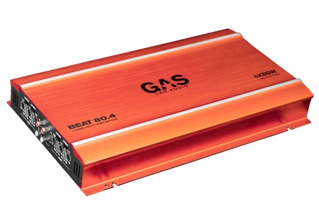 GAS BEAT 80.4 ryhmässä Autohifi / Päätevahvistimet / Nelikanavainen @ BRL Electronics (900BEAT804)