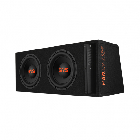 GAS MAD B2-210V, 2x10 tuuman bassokki ryhmässä Autohifi / Subwooferit / Bassokotelot @ BRL Electronics (900MADB2210V)