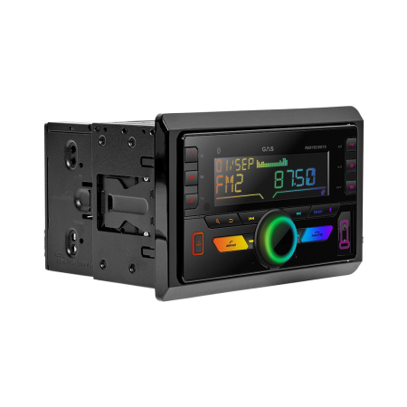 GAS MAD M210-BTR, 2-DIN-autosoitin Bluetoothilla ja 2 paria linjalähtöjä ryhmässä Autohifi / Autostereot / 2-din osoitteessa BRL (900MADM210BTR)