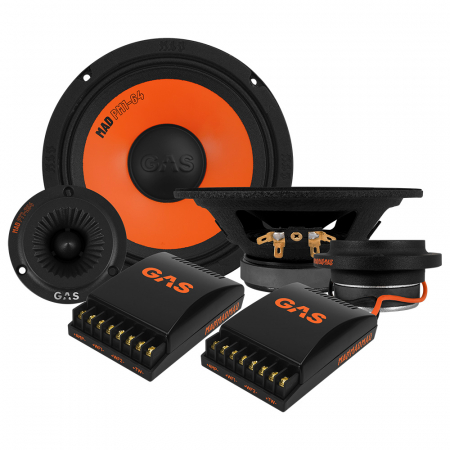 GAS MAD PK1-64 SPL-kit, 6.5 tuumaa ryhmässä Pakettiratkaisut / Paketit autoon / SPL-sarja @ BRL Electronics (900MADPK164)