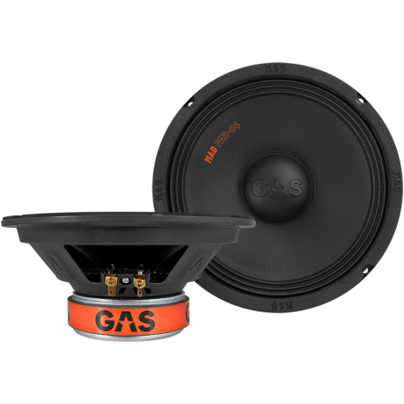 GAS MAD PM2-84, mahtava 8 tuuman keskiääninen ryhmässä Autohifi / Kaiuttimet / Midbasso @ BRL Electronics (900MADPM284)