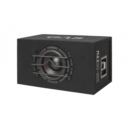 GAS MAX B1-18E, todella raskas 1x8 tuuman bassokotelo ryhmässä Autohifi / Subwooferit / Bassokotelot @ BRL Electronics (900MAXB118E)