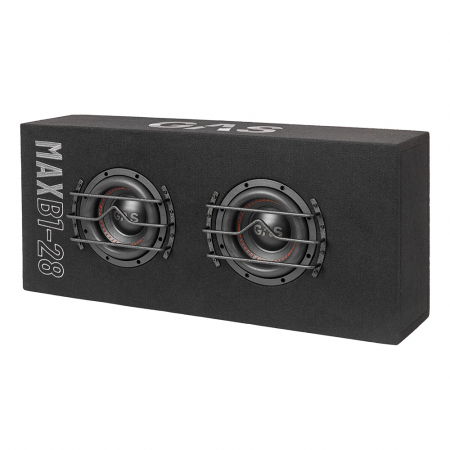 GAS MAX B1-28, todella raskas 2x8 tuuman bassokotelo ryhmässä Autohifi / Subwooferit / Bassokotelot @ BRL Electronics (900MAXB128)