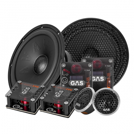 GAS MAX K2-64, hyvin soiva 6.5 tuuman kitarajärjestelmä ryhmässä Autohifi / Kaiuttimet / Pakkausjärjestelmä @ BRL Electronics (900MAXK264)