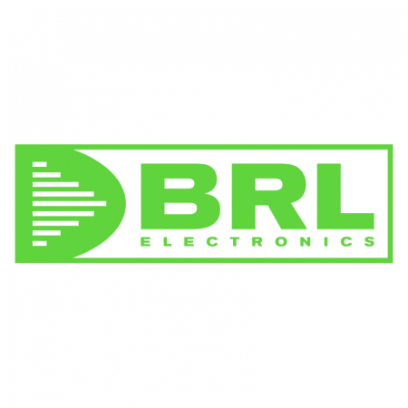 BRL Klistermärke 30x10.5cm - Grön ryhmässä Autohifi / Tarvikkeet / Merchandise @ BRL Electronics (90530X105G)