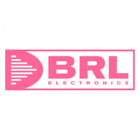 BRL Klistermärke 30x10.5cm - Rosa ryhmässä Autohifi / Tarvikkeet / Merchandise @ BRL Electronics (90530X105P)