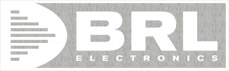 BRL-klistermärke 16x5 cm, vit ryhmässä Autohifi / Tarvikkeet / Merchandise @ BRL Electronics (905BRL16X5W)
