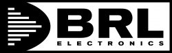 BRL Klistermärke 23x7cm - Svart ryhmässä Autohifi / Tarvikkeet / Tarrat @ BRL Electronics (905BRL20X65B)