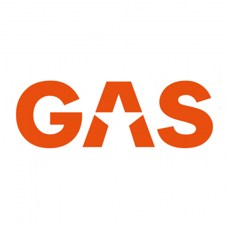 GAS-tarra 45x15.5cm, oranssi ryhmässä Autohifi / Tarvikkeet / Merchandise @ BRL Electronics (909LOGOCLO)