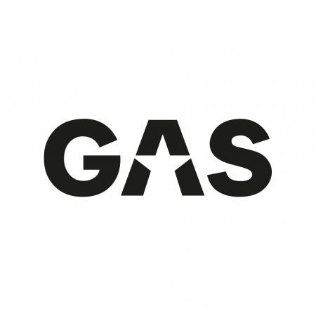 GAS-tarra 23x8cm, musta ryhmässä Autohifi / Tarvikkeet / Merchandise @ BRL Electronics (909LOGOCMB)