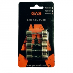 GAS AGU-säkring 80A 5-pack ryhmässä Autohifi / Tarvikkeet / Sulakkeet @ BRL (910AGU80A)
