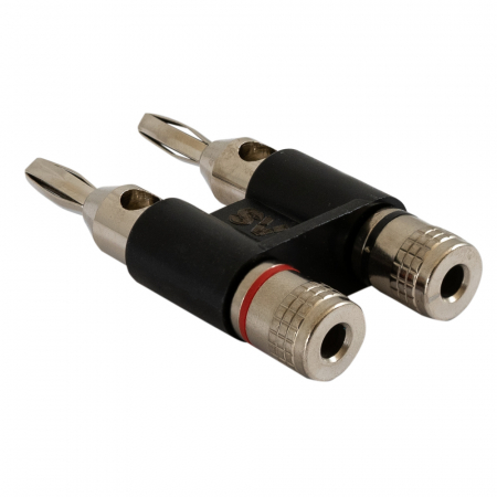 GAS banaanikontakti, jopa 4mm² kaiutinkaapeli ryhmässä Autohifi / Kaapelit / Kaapelitarvikkeet @ BRL Electronics (910BPC2)