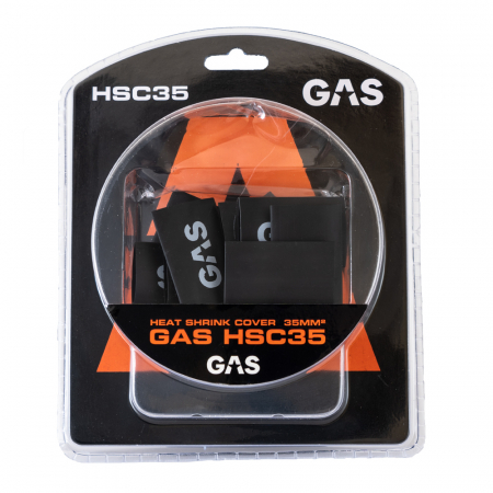 GAS 10-pakkaus 35mm² kutistussukkaa, musta ryhmässä Autohifi / Tarvikkeet / Asennustarvikkeet @ BRL Electronics (910HSC35)