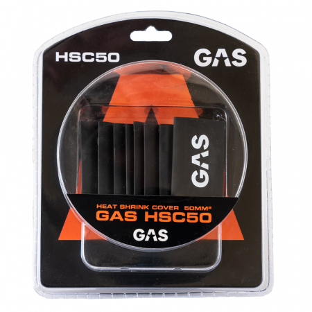 GAS 10-pack 50mm² krympslang, svart ryhmässä Autohifi / Tarvikkeet / Asennustarvikkeet @ BRL Electronics (910HSC50)