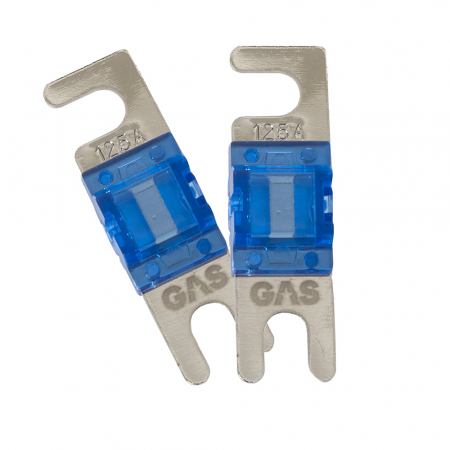 GAS MAD AFS/Mini-ANL-fuus, 2-pakkaus 125A ryhmässä Autohifi / Tarvikkeet / Sulakkeet @ BRL Electronics (910MADAFS125A)