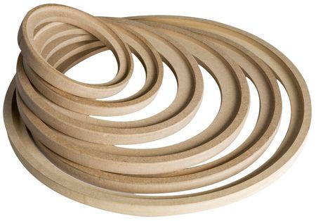 MDF-renkaat ryhmässä Autohifi / Tarvikkeet / Rakennusmateriaalit / MDF-renkaat @ BRL Electronics (910MDFRING)