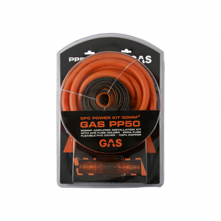 GAS PP50, 50mm² OFC-kabelkit ryhmässä Autohifi / Kaapelit / Kaapelisarjat @ BRL Electronics (910PP50)