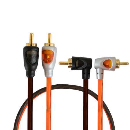 GAS RC05T RCA-kabel, 0.5 meter ryhmässä Autohifi / Kaapelit / Matalatasokaapelit  @ BRL Electronics (910RC05T)