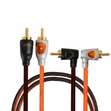 GAS RC1T RCA-kabel, 1 meter ryhmässä Autohifi / Kaapelit / Matalatasokaapelit  @ BRL Electronics (910RC1T)