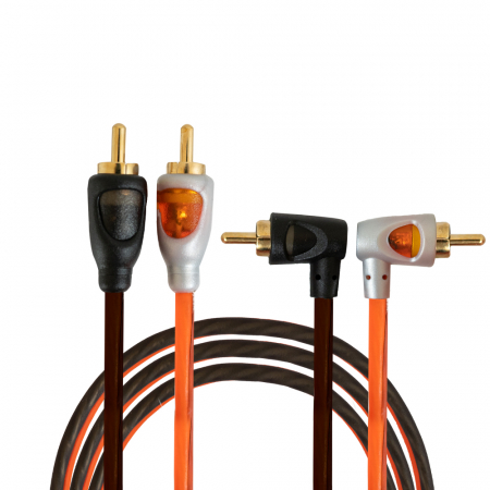 GAS RC2T RCA-kabel, 2 meter ryhmässä Autohifi / Kaapelit / Matalatasokaapelit  @ BRL Electronics (910RC2T)