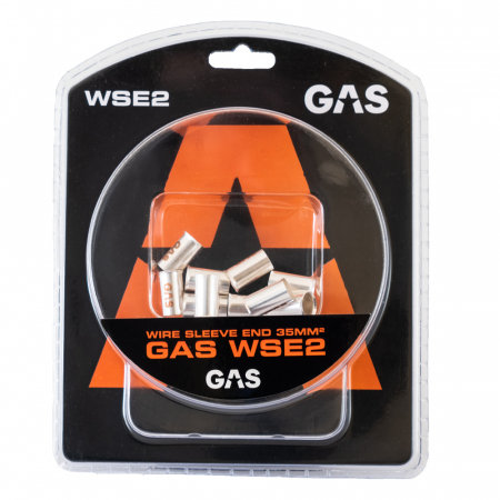 GAS 10-pack änd-/kabelhylsor, 35mm²-kabel ryhmässä Autohifi / Tarvikkeet / Asennustarvikkeet @ BRL Electronics (910WSE2)