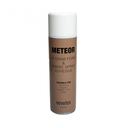 Nevotex Meteor spraylim, 500 ml ryhmässä Autohifi / Tarvikkeet / Rakennusmateriaalit / Matot ja kaiutinkankaat @ BRL Electronics (9506570095)