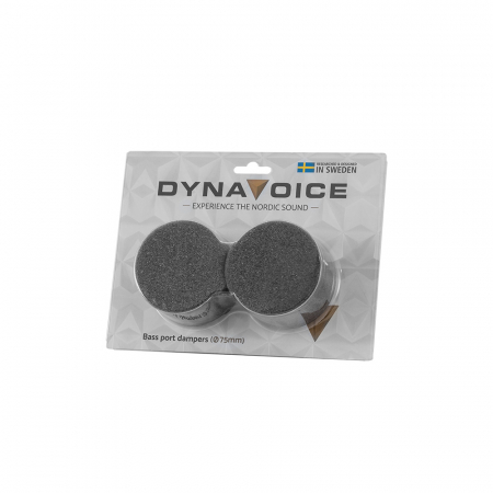 Dynavoice Bassport Damper, 75 mm ryhmässä Kotihifi / Rakenna itse / Tarvikkeet @ BRL Electronics (990DAMP75)