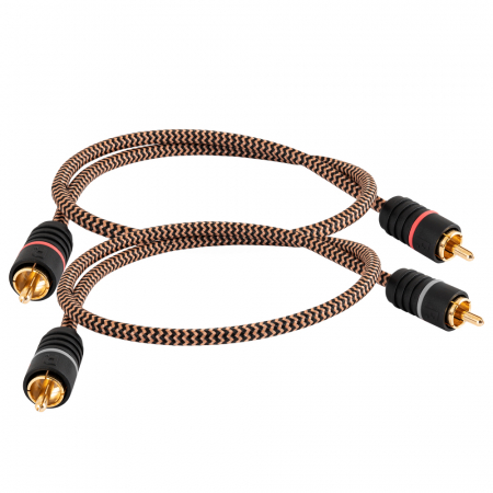 Proson Arctic RCA-kabel, 0.25 meter ryhmässä Kotihifi / Kaapelit / Analogiset kaapelit @ BRL Electronics (991ARRCA025)