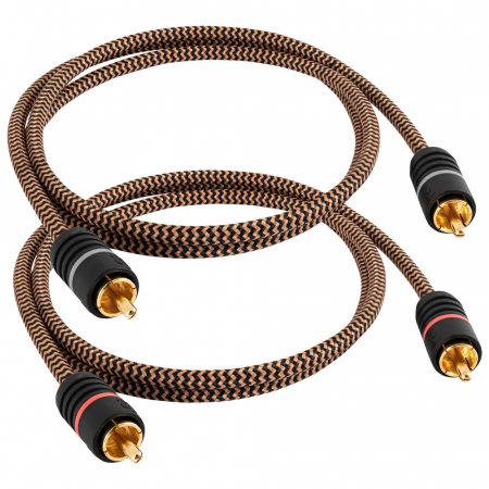 Proson Arctic RCA-kabel, 0.75 meter ryhmässä Kotihifi / Kaapelit / Analogiset kaapelit @ BRL Electronics (991ARRCA075)