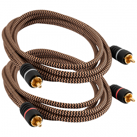 Proson Arctic RCA-kabel, 2 meter ryhmässä Kotihifi / Kaapelit / Analogiset kaapelit @ BRL Electronics (991ARRCA2)