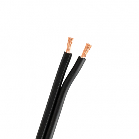 Proson Arctic 2x1.5 mm² musta kaiutinkaapeli, myydään metrihinnalla ryhmässä Kotihifi / Kaapelit / Kaiutinkaapelit @ BRL Electronics (991ARSC2X15B)