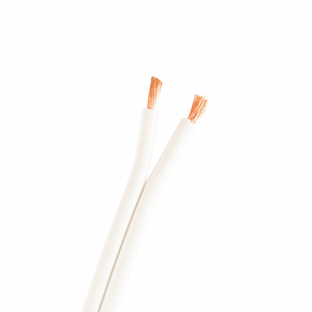 Proson Arctic 2x1.5 mm² valkoinen kaiutinkaapeli, myydään metreittäin ryhmässä Kotihifi / Kaapelit / Kaiutinkaapelit @ BRL Electronics (991ARSC2X15W)