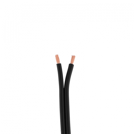 Proson Arctic 2x2.5 mm² musta kaiutinkaapeli, myydään metreittäin ryhmässä Kotihifi / Kaapelit / Kaiutinkaapelit @ BRL Electronics (991ARSC2X25B)