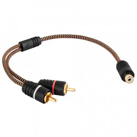Proson Arctic Y-splitt 2M1F, 30 cm ryhmässä Kotihifi / Kaapelit / Subwooferkaapelit @ BRL Electronics (991ARSUBYF2M)