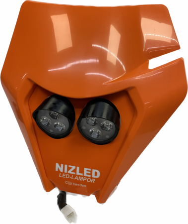Lampkåpa med 1-3 E30F-lampor, KTM ryhmässä Autohifi / LED-valaistus / Enduro / Hjälmkit & lampkåpor @ BRL Electronics (LAMPKAPAKTME30)