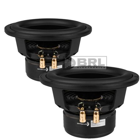 Dubbla Dayton Audio RSS210HF-4 ryhmässä Kotihifi / Rakenna itse / Subwooferelement @ BRL Electronics (SET2RSS210HF4)