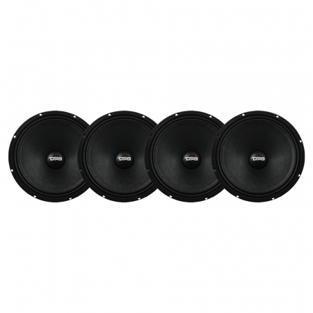 4-pakkaus DS18 8PRO400MR-4, 8 tuuman midbassoelementti ryhmässä Autohifi / Kaiuttimet / Midbasso @ BRL Electronics (SET8PRO400MR4X4)