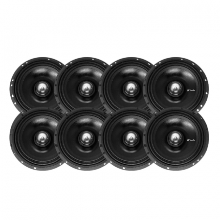 8-Pack B2 Audio RAGE6P Midbas 6.5tum ryhmässä Pakettiratkaisut / Paketit autoon / SPL-sarja @ BRL Electronics (SET8XRAGE6P)