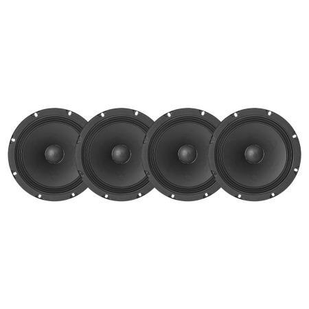 4-pack GAS MAX PMW1-84N, ALETUOTE ryhmässä Autohifi / Kaiuttimet / Midbasso osoitteessa BRL (SET908MAXPMW184NBX4)